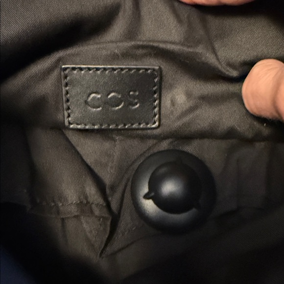 COS Black Men\'s Briefcase